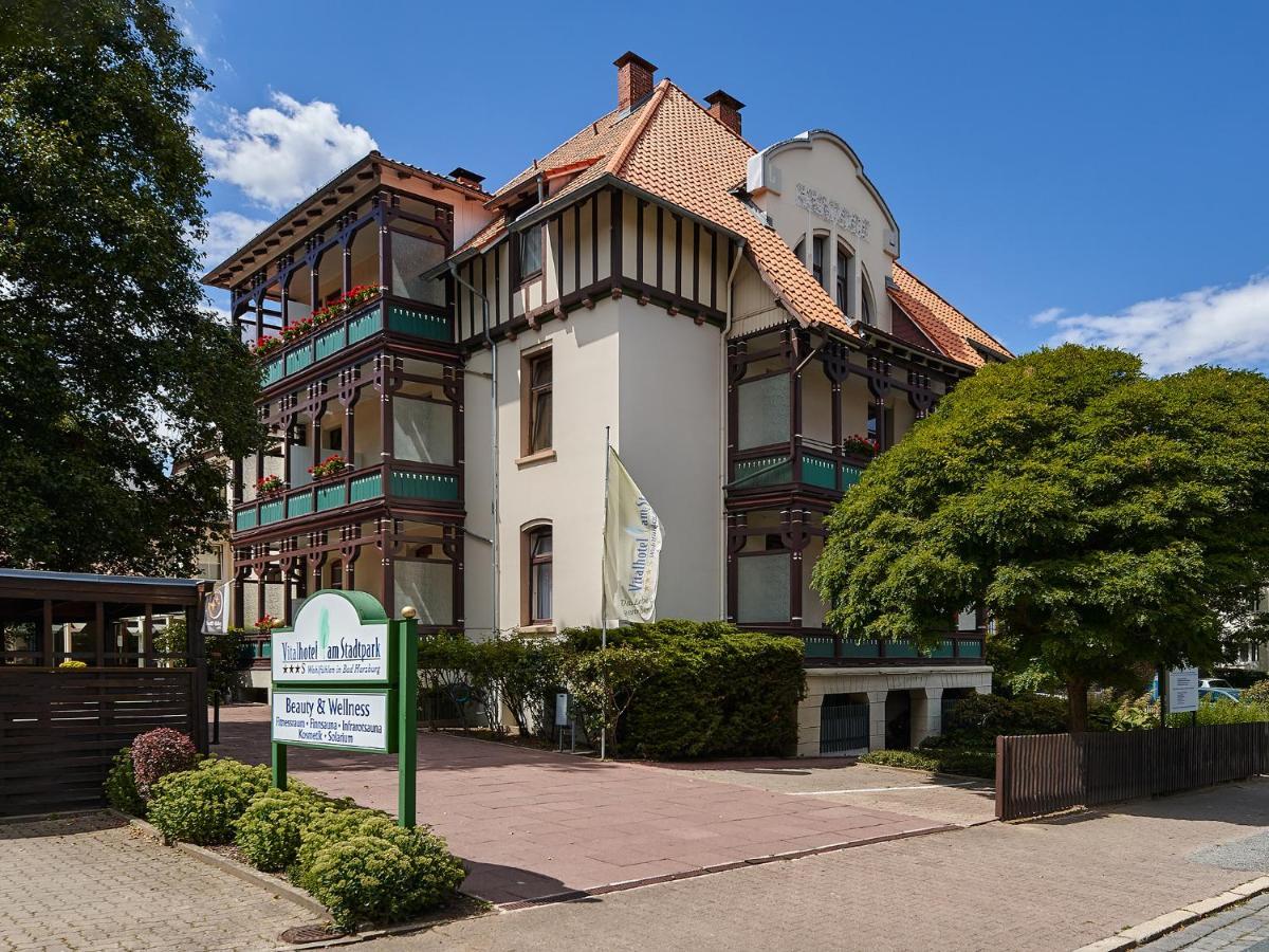 Vitalhotel Am Stadtpark Superior Bad Harzburg Buitenkant foto